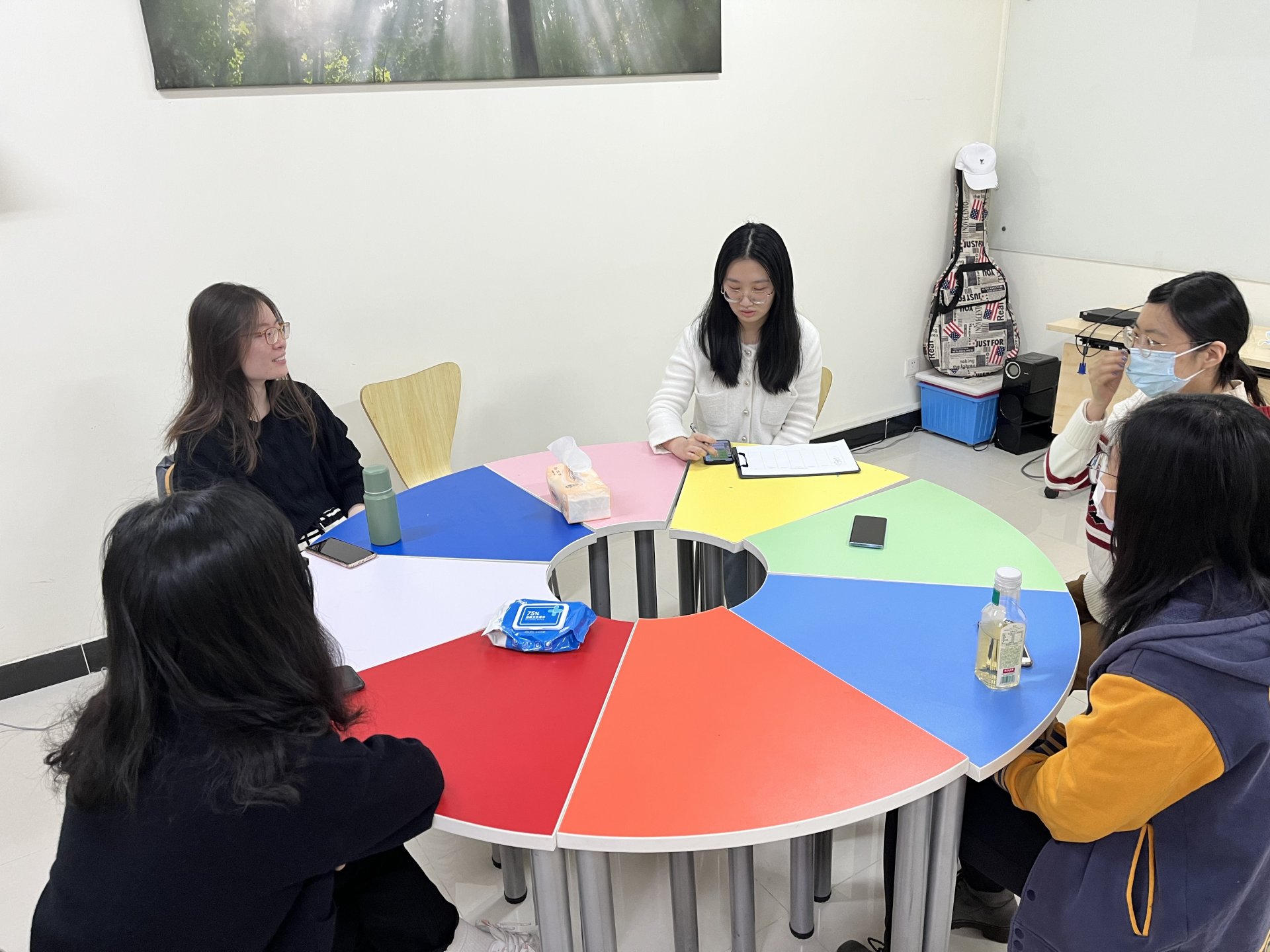 为研究生新生开展五次心理团体辅导活动